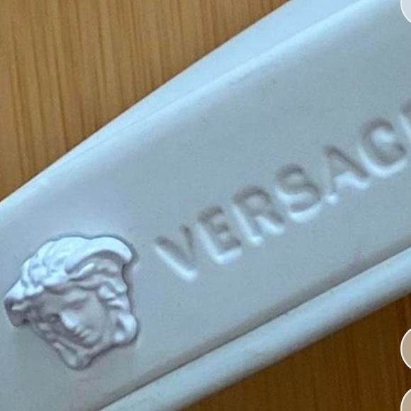 Versace Women Terry Cloth Flip Flops Slides - Picture 5 of 16